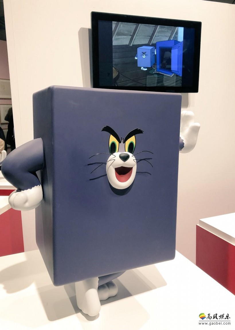 《猫和老鼠》迎来80周年纪念：沙雕TOM猫手办作者将作品等比放大展出