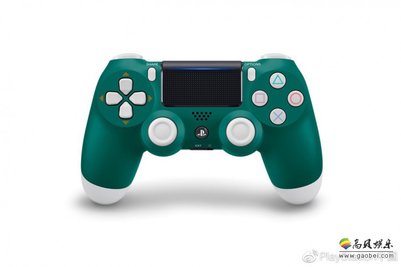 索尼将在内地发售“高山绿”DUALSHOCK®4无线控制器：零售价420元