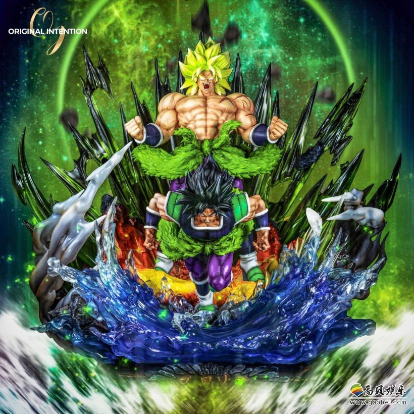 剧场版动画《龙珠超：布罗利》布罗利雕像：两种形态的布罗利同时出现