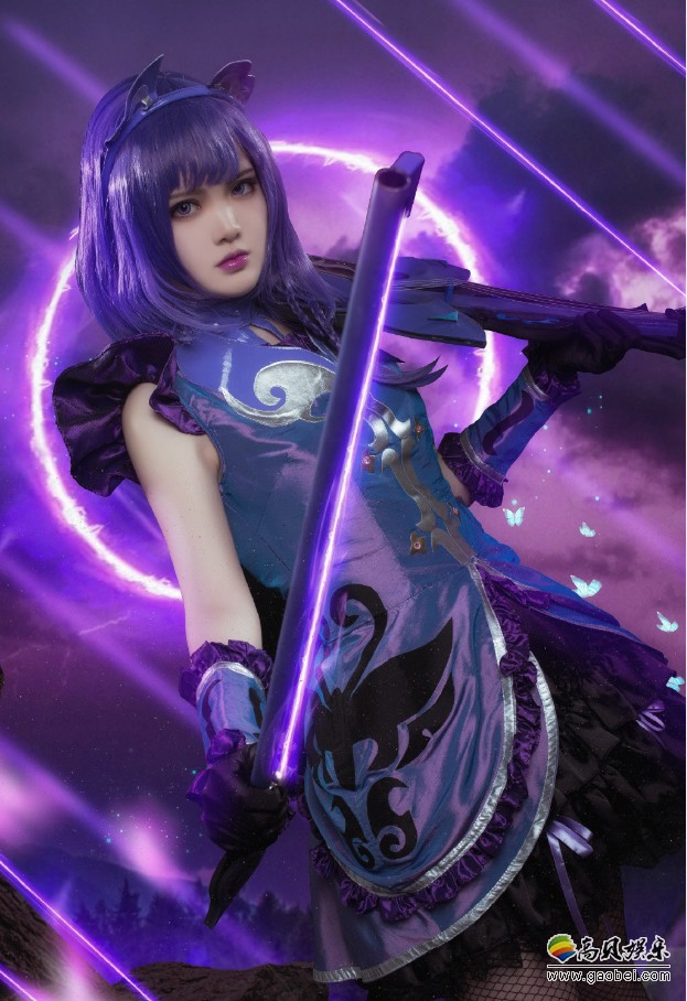 国内COSER“逸仔”新作COS《巴啦啦小魔仙》严莉莉：乌呼拉呼黑魔变身