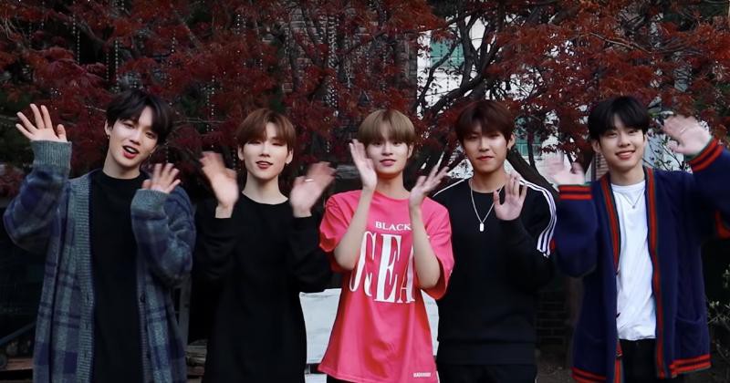 AB6IX邀请粉亲自为后援会命名 抽出幸运粉丝赠送拍立得照片