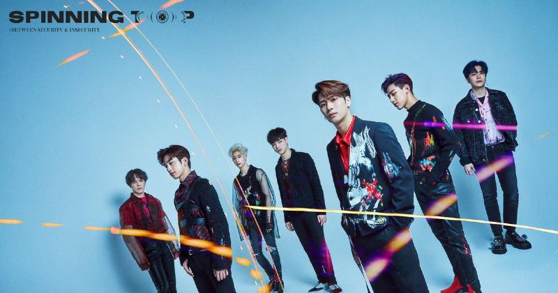 GOT7 以一组黑白背影和彩色正面呈现出他们的双面魅力
