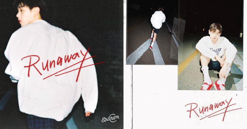 Eric Nam 傍晚六点经由各大音源网站公开数位新歌 “Runaway”