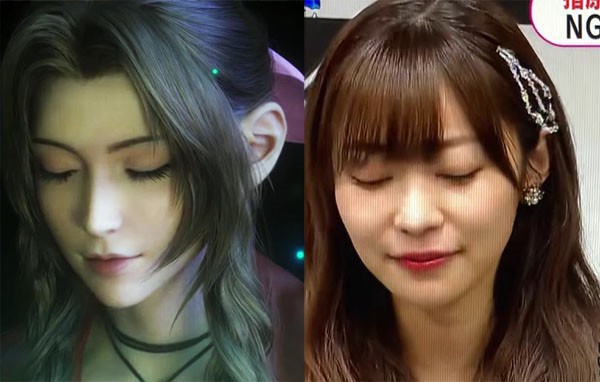 日本娱记指出《最终幻想7：重制版》新版爱丽丝形象与指原莉乃很相似