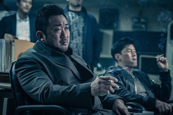 马东锡主演的韩国电影《恶人传》夺得了韩国周末票房冠军
