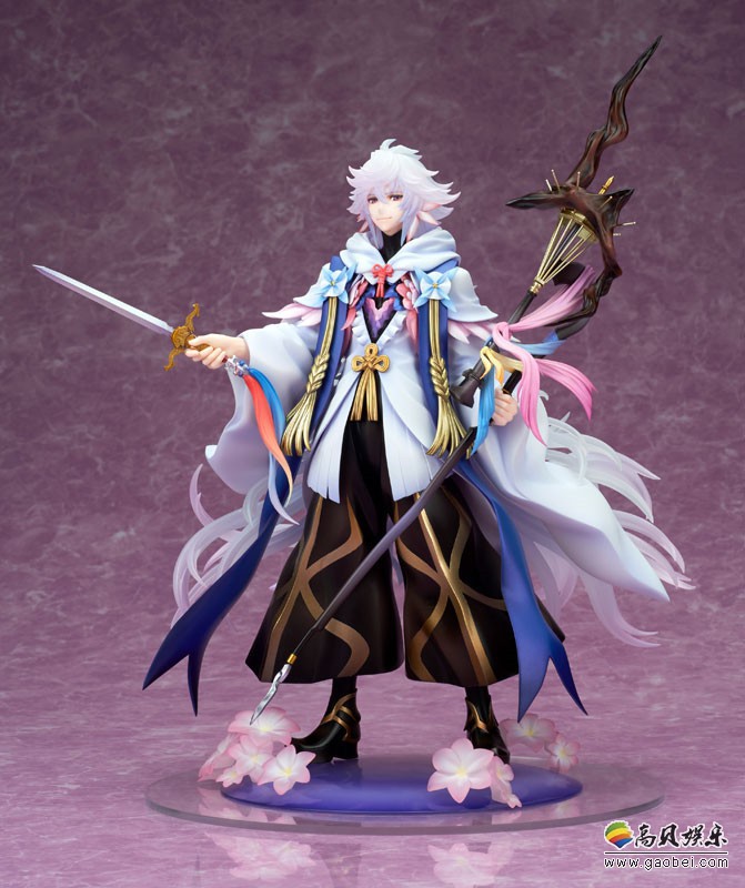 《Fate/Grand Order》梅林手办：“花之魔法师”妖艳华丽淋漓尽致展现
