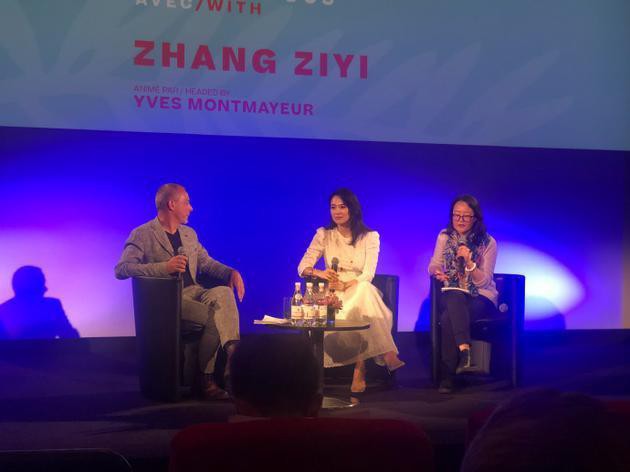戛纳电影节章子怡大师班：她谈到与王家卫合作！十分动情，说到落泪
