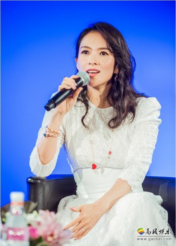 章子怡现身戛纳电影节大师班：特别提及即将公映《哥斯拉2：怪兽之王》