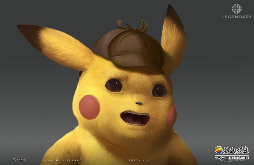 画师推特公布《大侦探皮卡丘》设计初稿：分享另一个设计角度的皮卡丘