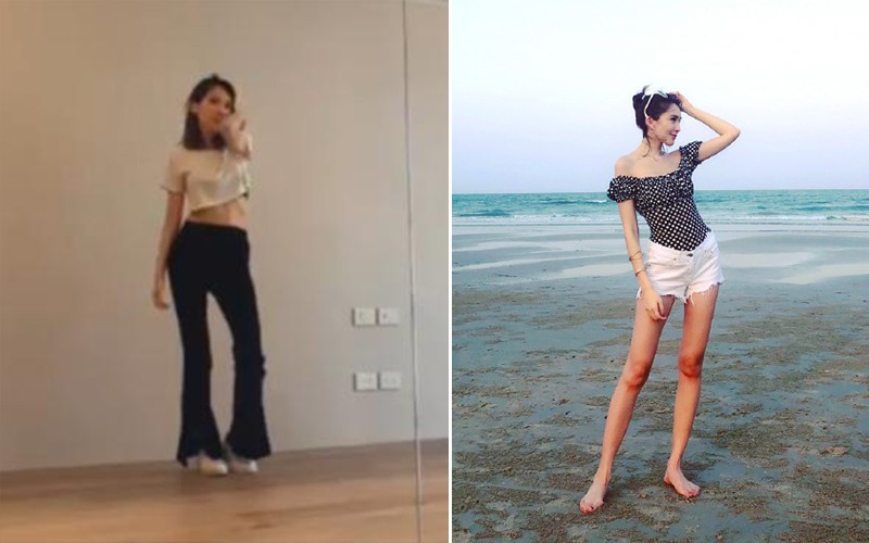 林志颖妻子陈若仪晒出自己跳舞视频：随着音乐舞动腰肢！十分妩媚动人