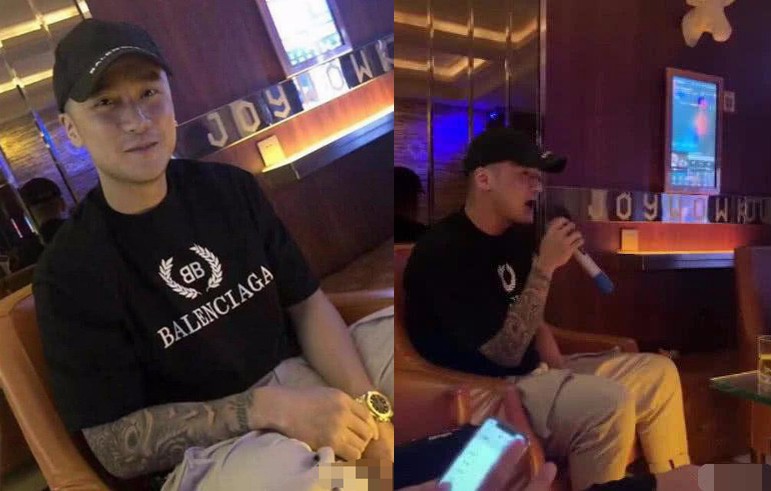 蒋劲夫现身某酒吧化身DJ：台上不时挥舞双手与大家互动！气氛十分活跃