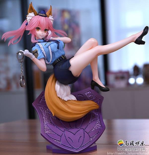 手办厂商GSC推出《Fate》女警制服玉藻前手办：优美曼妙体态展露无遗