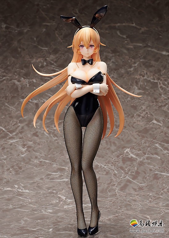 《食戟之灵》薙切绘里奈兔女郎手办：大小姐爆炸身材搭配经典兔女郎装