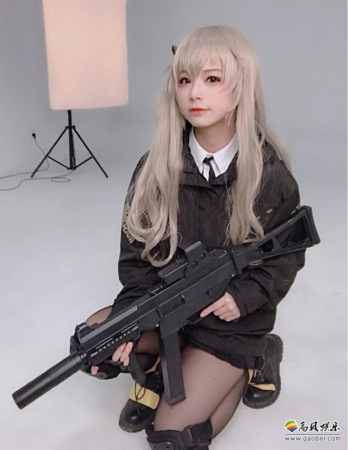 小姐姐Cosplay新作：《少女前线》404小队成员ump45！角色还原度爆棚