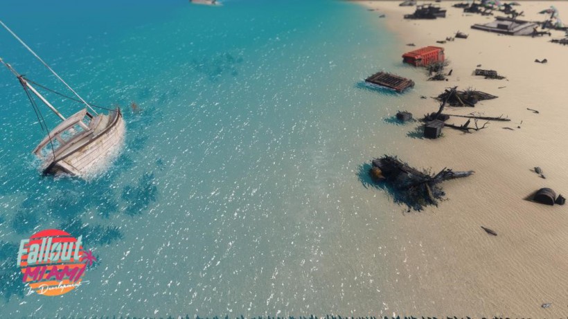 大神放出《辐射4》“辐射：迈阿密”MOD早期版本下载：港口风光超级美