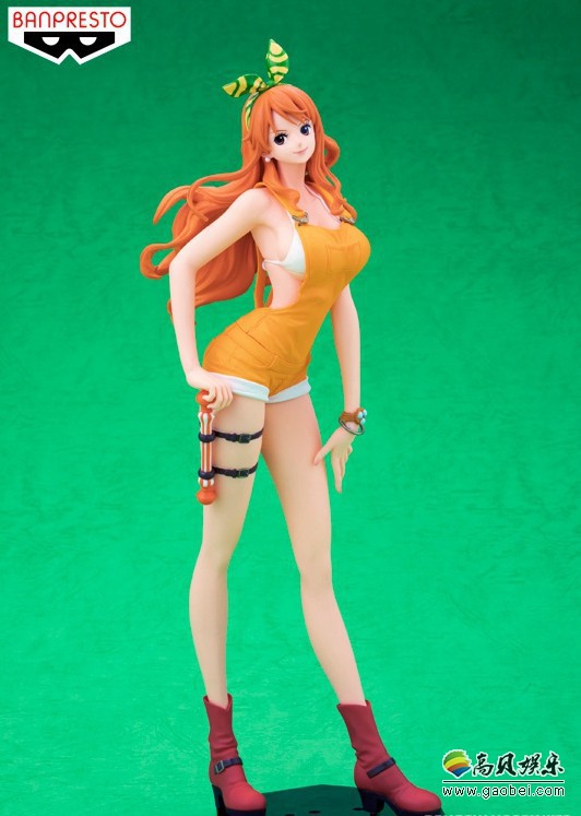 《海贼王》2019剧场版娜美全新手办景品：泳装连身热裤彰显娜美豪胸美腿