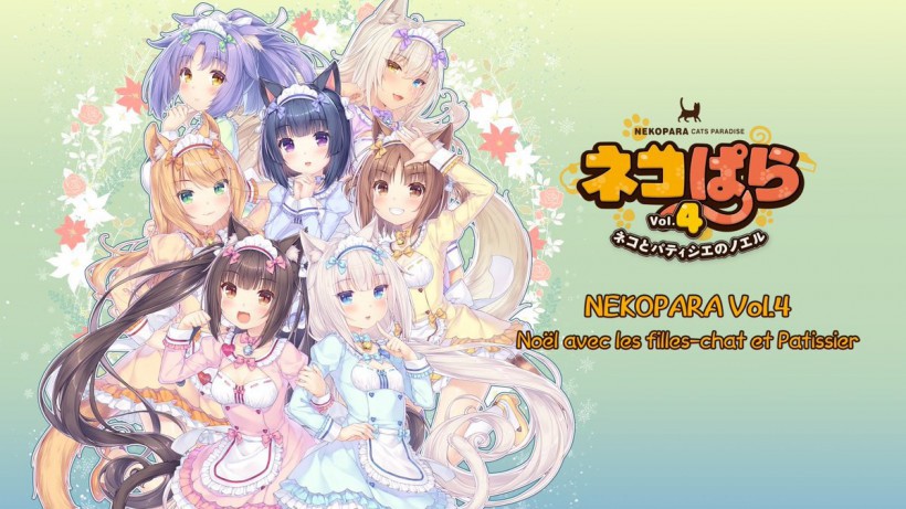 开发商NEKO WORKs在官推中公开了《巧克力与香子兰4》全新宣传海报