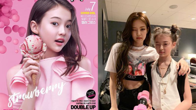 韩国知名童模Ella Gross拍摄新品广告：看似正常广告，却被不少网友谩骂