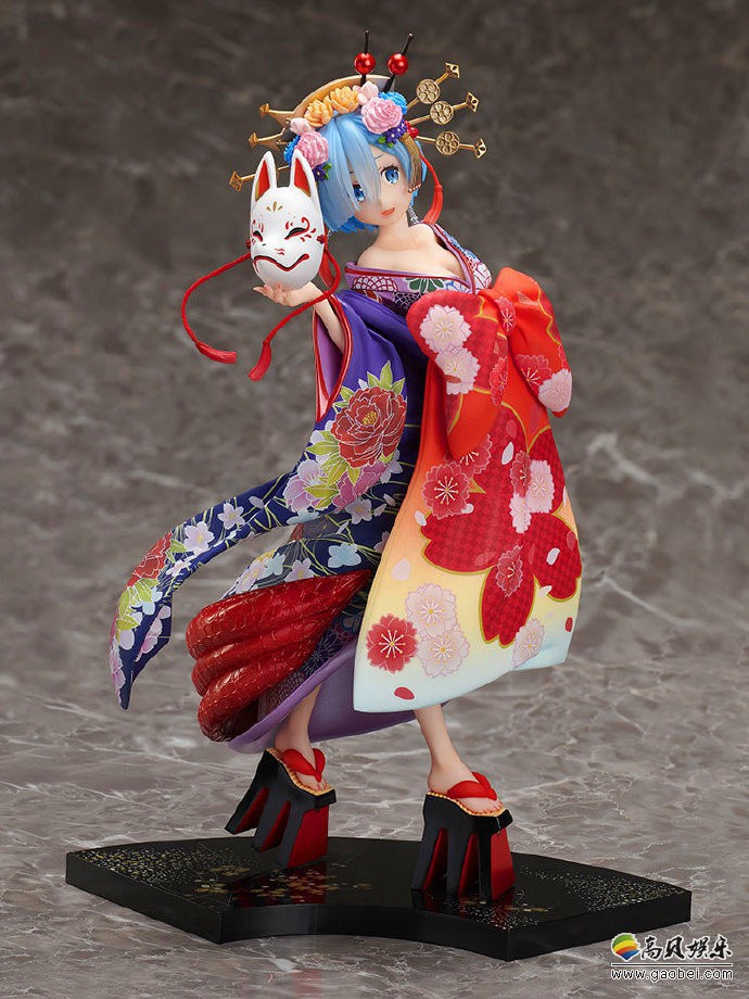 《从零开始的异世界生活》花魁造型雷姆手办公开：露出雪白脚踝十分风情