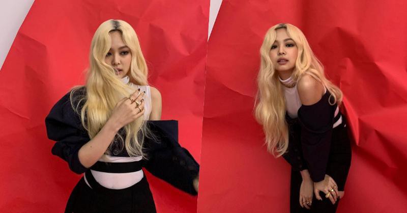 BLACKPINK成员Jennie在个人IG公开了多张金发造型照片：真是又美又酷