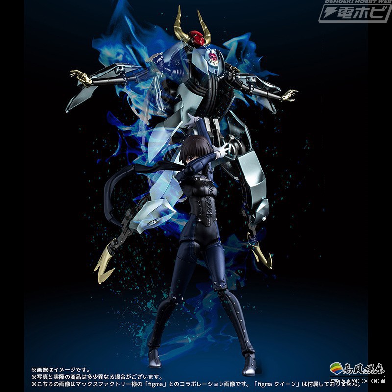 《女神异闻录5》可变形Johanna/Anat手办：超觉醒形态完美的展现出来