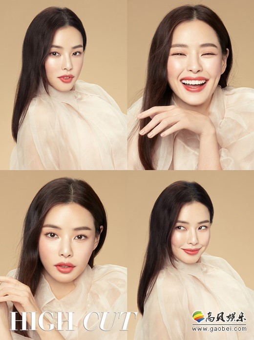 李哈妮为某时装杂志最新一期拍摄照片：简约时尚风格，依然适合于李哈妮