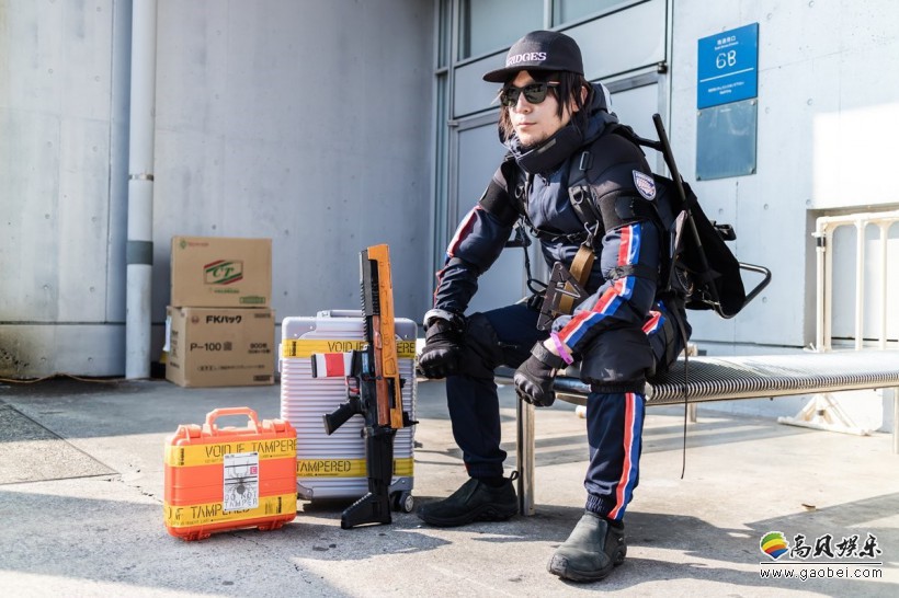 在WCS2019上：推特用户COSPLAY《死亡搁浅》主角山姆！还原度非常高