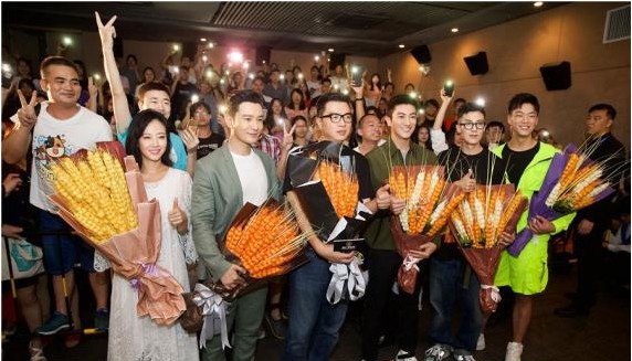《烈火英雄》“无畏前行”主题路演广州站：此次到广州两支队伍首度集结