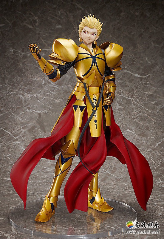 《Fate/Grand Order》1/4比例Archer吉尔伽美什手办：神圣光芒金盔甲