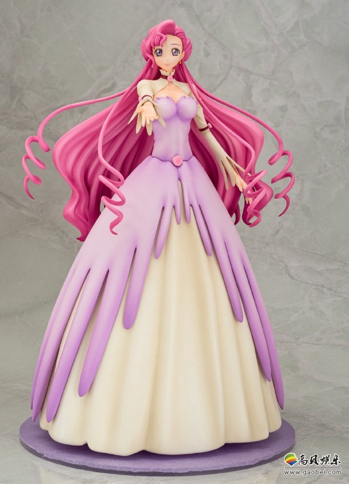 《CODE GEASS 反叛的鲁路修R1》尤菲米娅手办：飞扬发丝表情十分精细