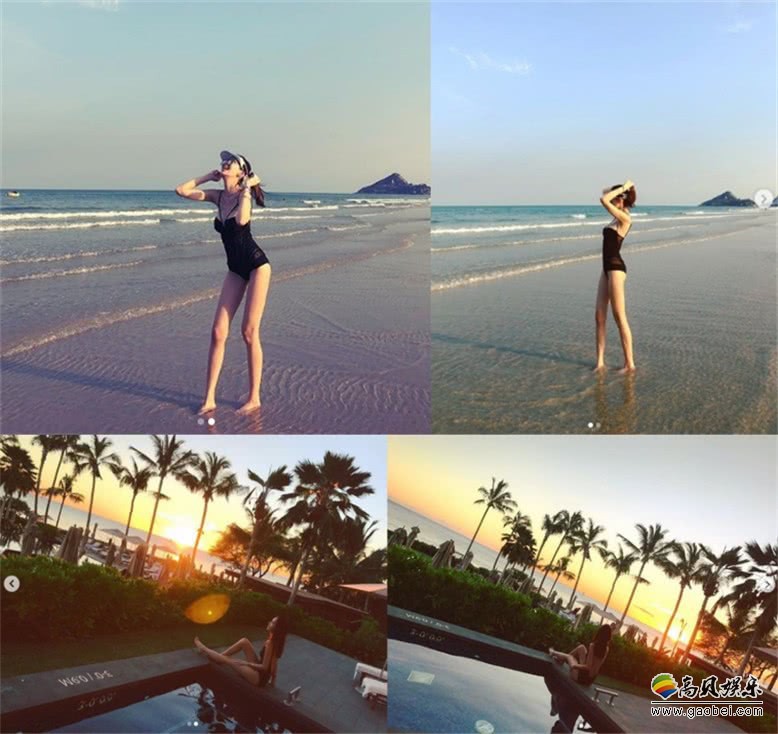 林志颖妻子陈若仪晒出一张泳装照：正式开启旅行模式！惬意模样令人羡慕