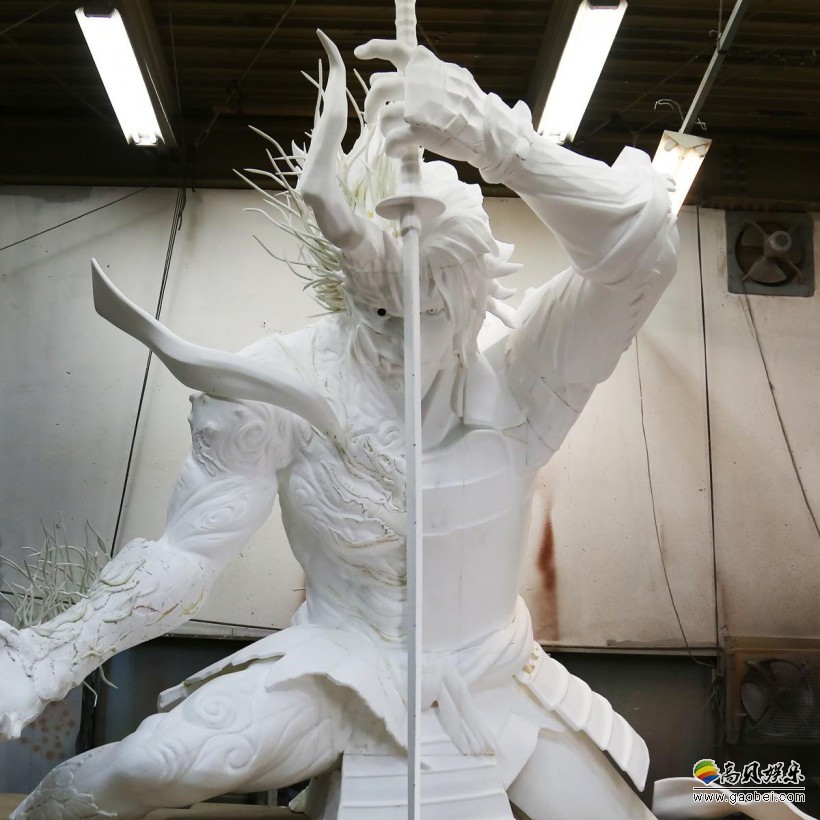 《仁王2》官方推特展示一尊“巨大雕像”雕像根据《仁王2》主视觉图制作