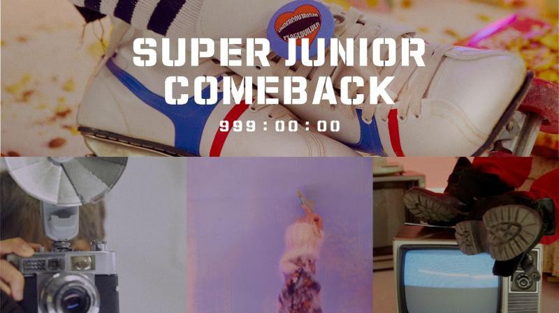 Super Junior9人9色正规9辑，倒数999小时公开预告画报！ 引发粉丝期待