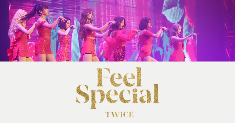 JYP Entertainment近日公开TWICE第8张迷你专辑〈Feel Special〉曲目表