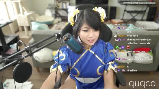 女主播直播中COS春丽遭到Twitch封禁处罚！理由是“性暗示内容或活动”
