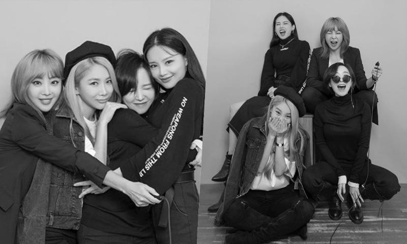 欧尼们回归的实感又一步增强了！Brown Eye Girls更新成员们在一起合照
