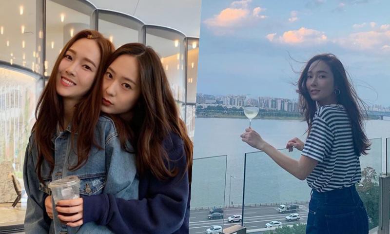 Jessica和Krystal姐妹居住汉江边高级公寓引起网友关注！美景和美人兼备