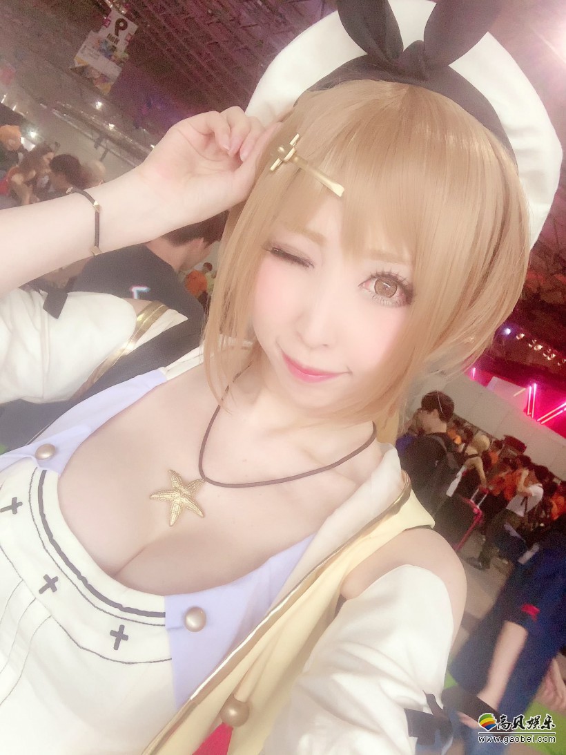 岛国美女COS《莱莎的炼金工房》莱莎！本届TGS2019获得不少网友们点赞