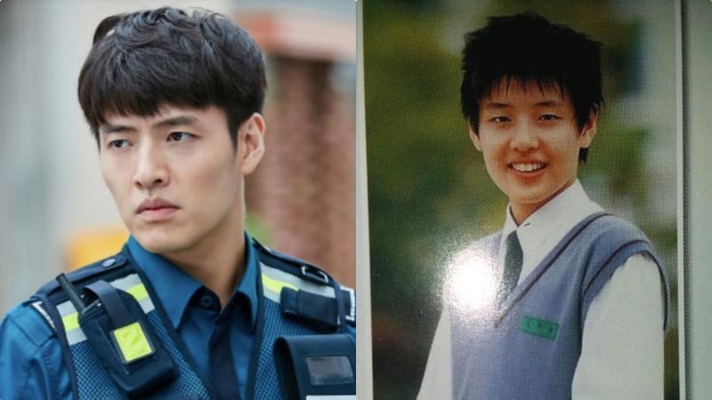 某网站就贴出姜河那学生时代照片，小学与高中差异甚大，引起网友们关注