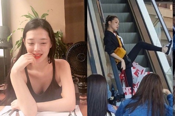 雪莉被发现死于家中，而就在前一天她被网友偶遇在京畿道水源大街拍广告