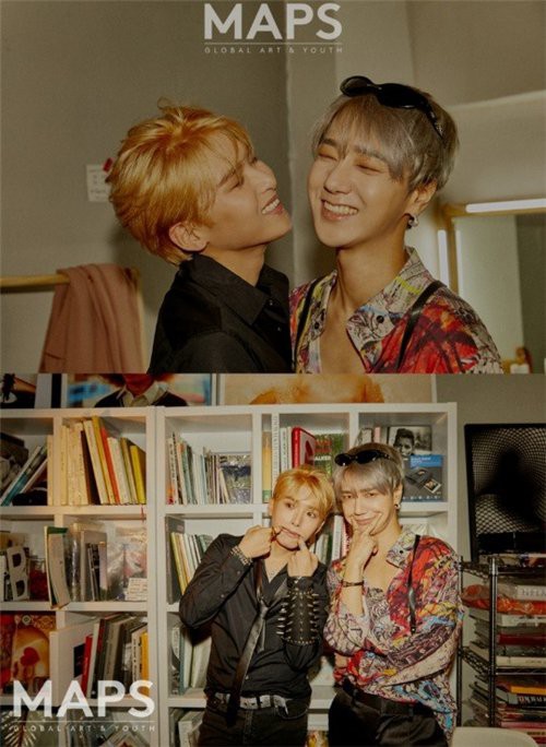 某时尚杂志公开Super Junior艺声和厉旭最新时尚画报！展现出道15年默契