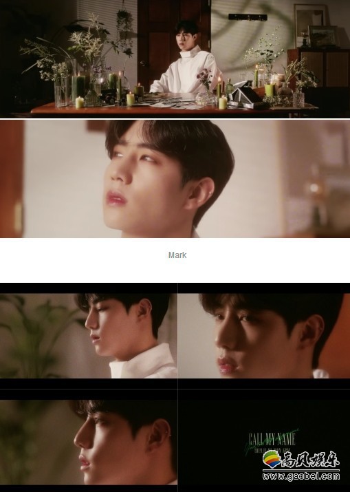 JYP娱乐通过官网公开GOT7成员Mark预告片！作为新专辑预告的最后一棒