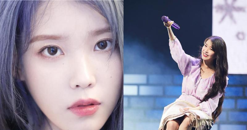 Kakao M公开IU新专辑同名歌曲预告画报，简单特写呈现出IU清澈冷冽眼神