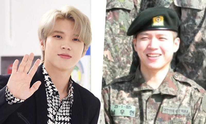 入伍后南优铉看起来心情不错！ 希望他继续保持这个积极状态服完整个兵役