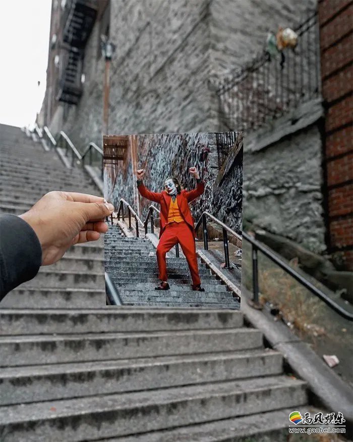 小丑在此独舞后已变成热门景点，影迷Instagram网红都来模仿起小丑舞蹈