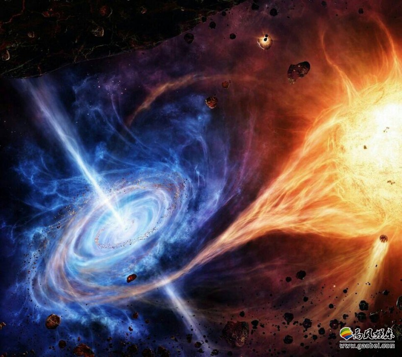 研究人员用大型计算机模拟演示宇宙中两颗恒星的合并如何产生强大的磁场