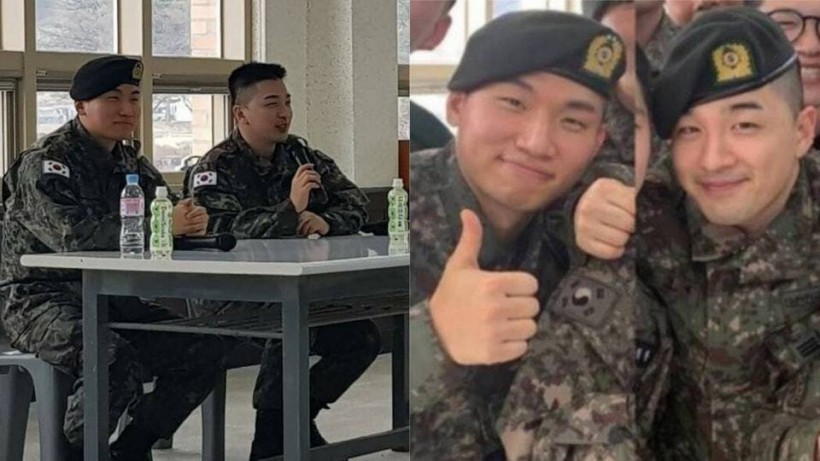 BIGBANG成员太阳、大声完成义务正式退伍！太阳给到场粉丝准备手写信
