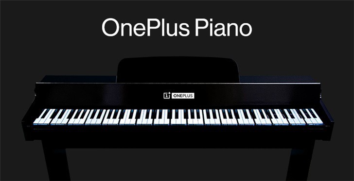 一加发布“OnePlus Piano(一加钢琴)”琴键部分17台一加7T Pro手机拼接