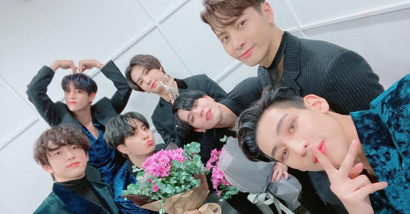 GOT7男团再次展现招牌的华丽表演，恭喜他们拿下回归后第一座冠军奖杯