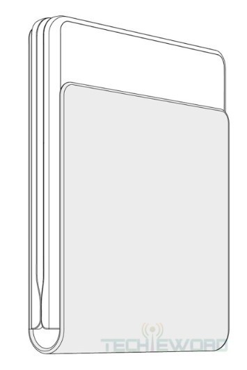 据外媒报道曝光华为申请全新可折叠手机设计专利，呈现全新的可折叠方案